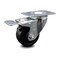 Service Caster 3.5 Inch Soft Rubber Wheel Swivel Top Plate Caster with Total Lock Brake SCC SCC-TTL20S3514-SRS - alternate 1